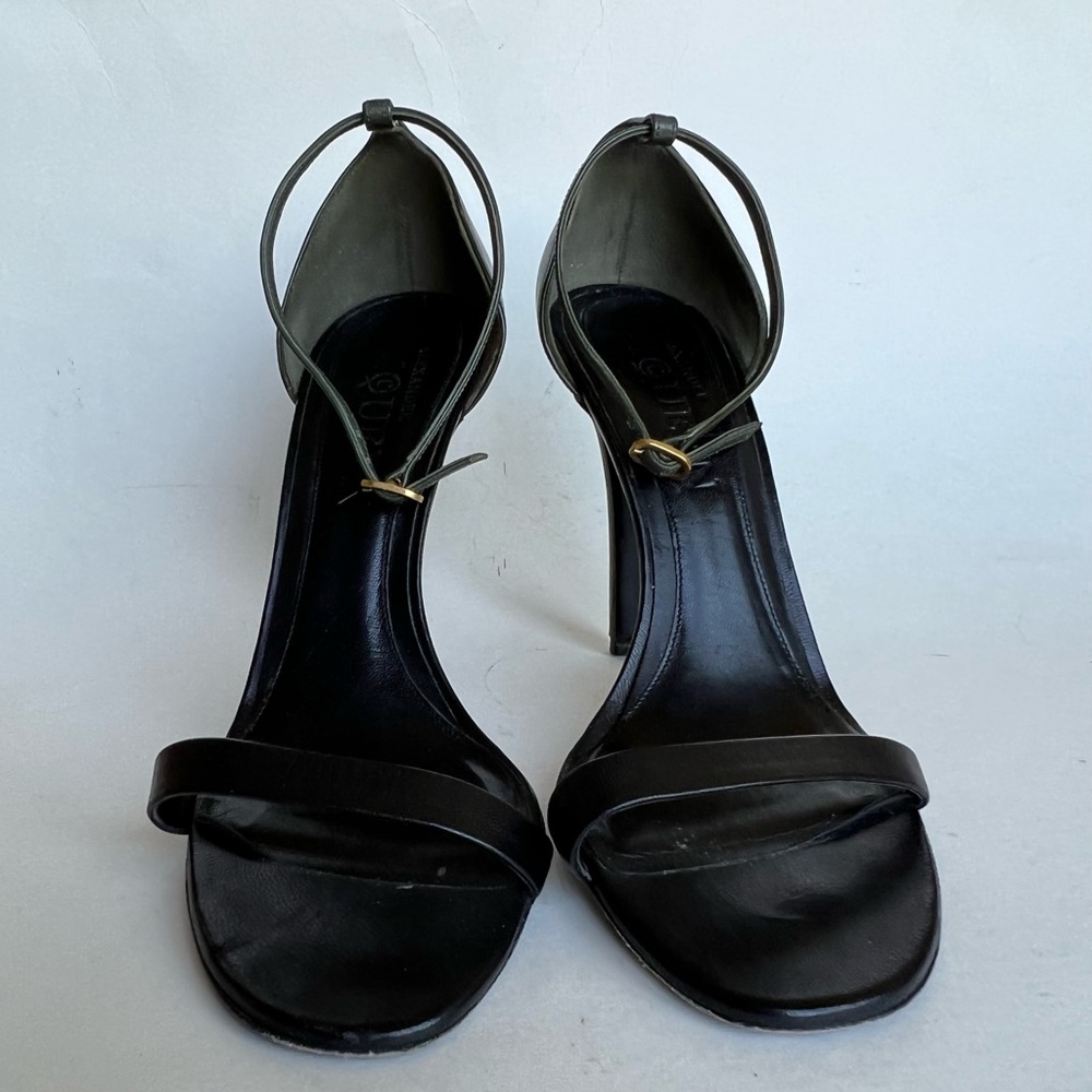 Alexander McQueen open toe heel